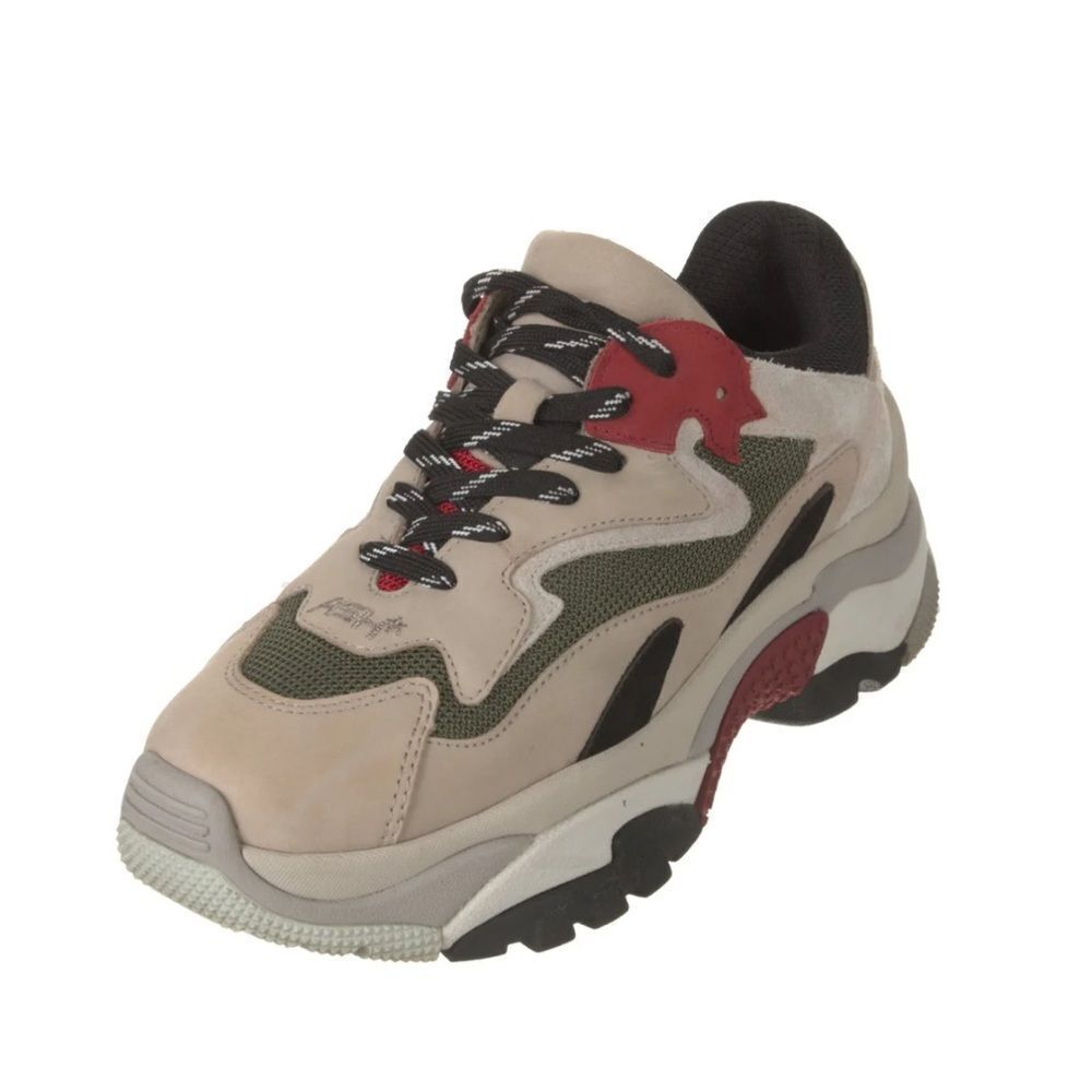 Ash Addict Trainers Suede Colorblock Lowtop Chunky Runner Sneakers Women’s 6.5